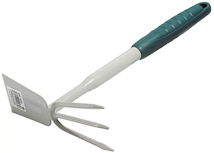 Мотыжка садовая RACO &quot;STANDARD&quot;, прямое лезвие / 3 зубца, 320мм 4207-53487 купить в Кургане