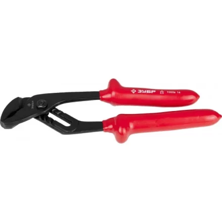 Клещи ЗУБР &quot;МАСТЕР&quot; &quot;ЭЛЕКТРИК&quot; переставные диэлектрические, высоковольтные до ~1000В, 250мм 2214-10-25_z02 купить в Кургане