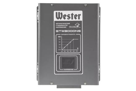 Стабилизатор напряжения WESTER STW3000NS купить в Кургане