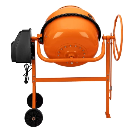 Бетоносмеситель БСЕ-200П, 200 л, 1000 Вт, полиамидный венец// Сибртех 95510 купить в Кургане