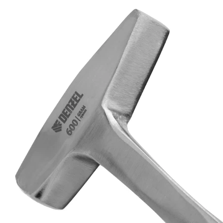 Молоток слесарный 600 г, цельнометаллический, двухкомпонентная рукоятка Denzel 10404 купить в Кургане