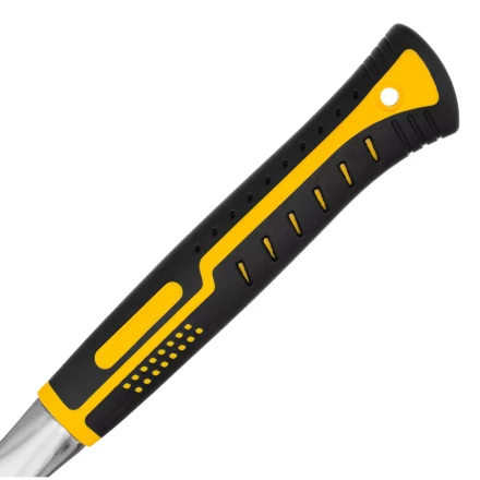 Молоток слесарный 600 г, цельнометаллический, двухкомпонентная рукоятка Denzel 10404 купить в Кургане