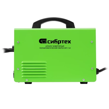 Аппарат инвертор. полуавтомат. сварки Сибртех ИСП-140, 140 А, ПВ 60% 94321 купить в Кургане