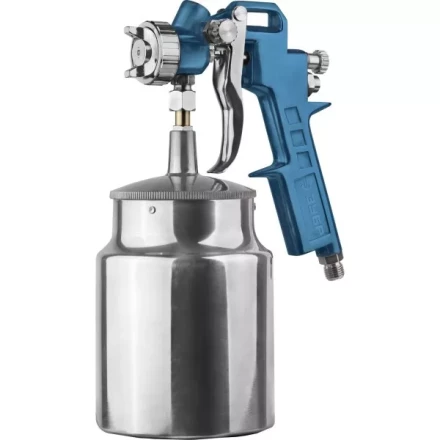 Пистолет ЗУБР &quot;ЭКСПЕРТ&quot; краскораспылительный, с нижним бачком 750мл, расход воздуха 120л/мин, 1,3мм 06456 купить в Кургане