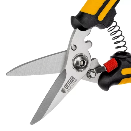 Ножницы универсальные Denzel, 185 мм, нержавеющая сталь, 78318 купить в Кургане