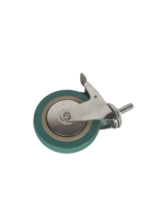 Колесо аппаратное поворотное SCtgb 55 125 мм с болтом и тормозом (N) 1043000 купить в Кургане