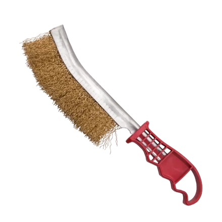 Корщетка для зачистки швов (235 мм, латунированная сталь) Оберон XL150150 купить в Кургане