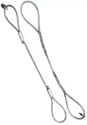 Строп канатный петлевой СКП 0.7 т L=2 м заплет купить в Кургане