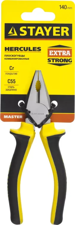 Плоскогубцы комбинированные STAYER "PROFESSIONAL" HERCULES, 140мм 2203-1-14_z01 купить в Кургане