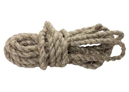 Веревка льнопеньковая D 12 мм L 10 м крученая Россия 94012 купить в Кургане