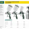Краскопульт пневматический KRAFTOOL AirKraft, HVLP, с верхним бачком, 1,7мм 06522-1.7 купить в Кургане