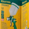 Краскопульт пневматический KRAFTOOL AirKraft, HVLP, с верхним бачком, 1,7мм 06522-1.7 купить в Кургане