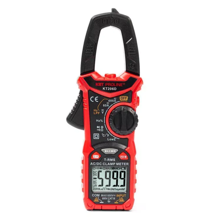 Токоизмерительные клещи КВТ KT 206D с True RMS (80753) купить в Кургане