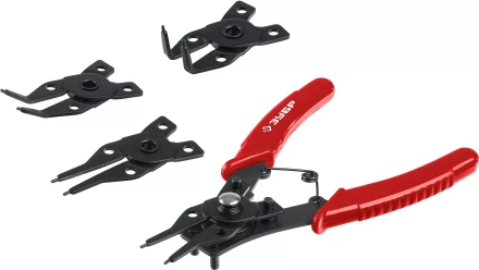 ЗУБР 4-в-1, 4 насадки, съемник стопорных колец (2283) купить в Кургане