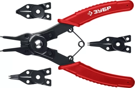 ЗУБР 4-в-1, 4 насадки, съемник стопорных колец (2283) купить в Кургане