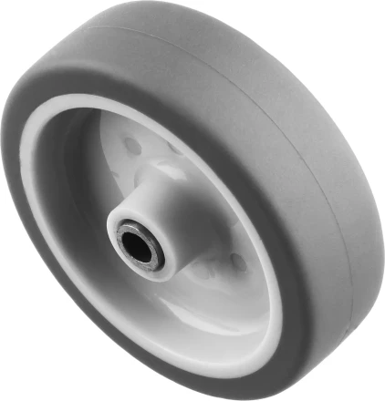 ЗУБР d 75 мм, г/п 60 кг, резина/полипропилен, термопластичное колесо, Профессионал (30946-75) купить в Кургане