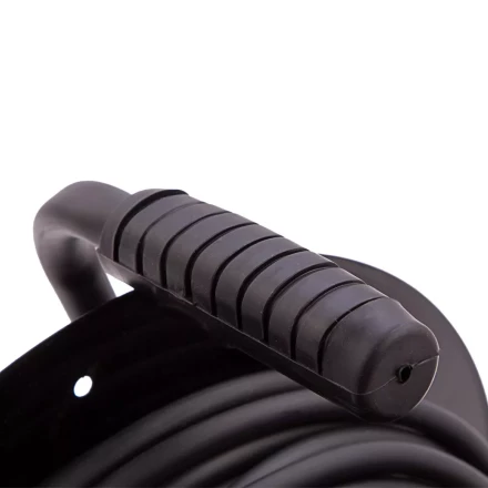 Удлинитель силовой 30 м, 16А, тип УХз16, КГ 3 x 1.5 мм, на стальной катушке, 4 розетки Сибртех 95876 купить в Кургане