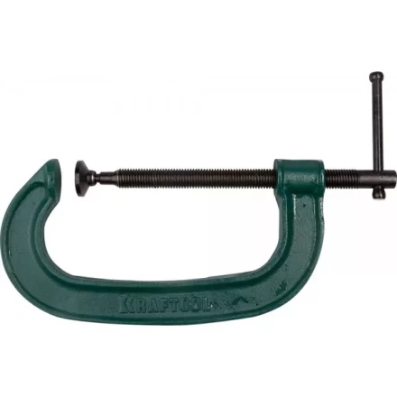 Струбцина KRAFTOOL &quot;EXPERT&quot;, высокопрочный чугун с шаровидным графитом, 6&quot;/150 мм 32229-150 купить в Кургане