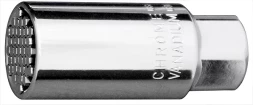 Головка торцевая многоразмерная (11-32мм) под квадрат 1/2" CrV хромир Gross 13190