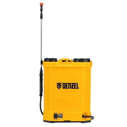 Опрыскиватель ранцевый аккумуляторный Denzel D-16LA, 16 л, 12 В, 8 Ач 64789 купить в Кургане