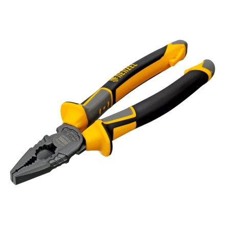 Плоскогубцы комбинированные 205 мм Denzel 17082, трехкомпонентные рукоятки купить в Кургане