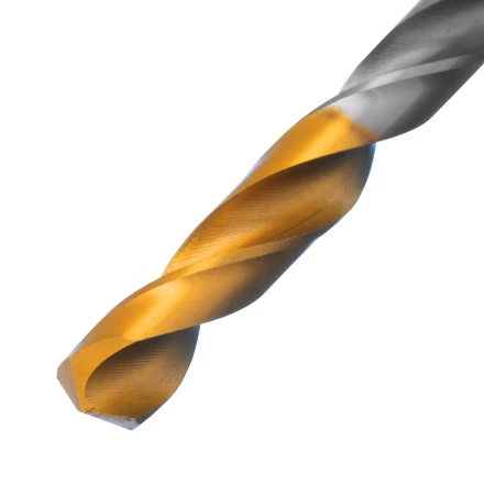 Сверло спиральное по металлу Denzel 7,5 x 109 мм, Р6М5, Golden Tip, 718238 купить в Кургане