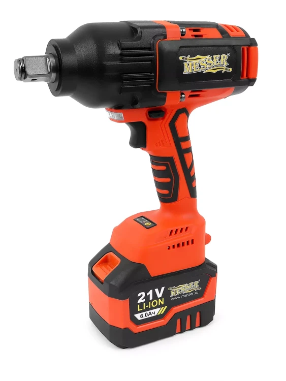 Аккумуляторный ударный гайковерт MESSER T9200 2000Нм 6Ач купить в Кургане