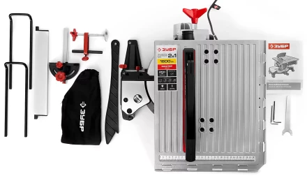 Пила торцовочная комбинированная 2 в 1 ЗПТК-255-1800 серия МАСТЕР купить в Кургане