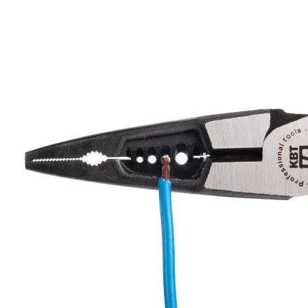 Мультитул-длинногубцы диэлектрические КВТ 200 мм, серия СТАНДАРТ (87298) купить в Кургане