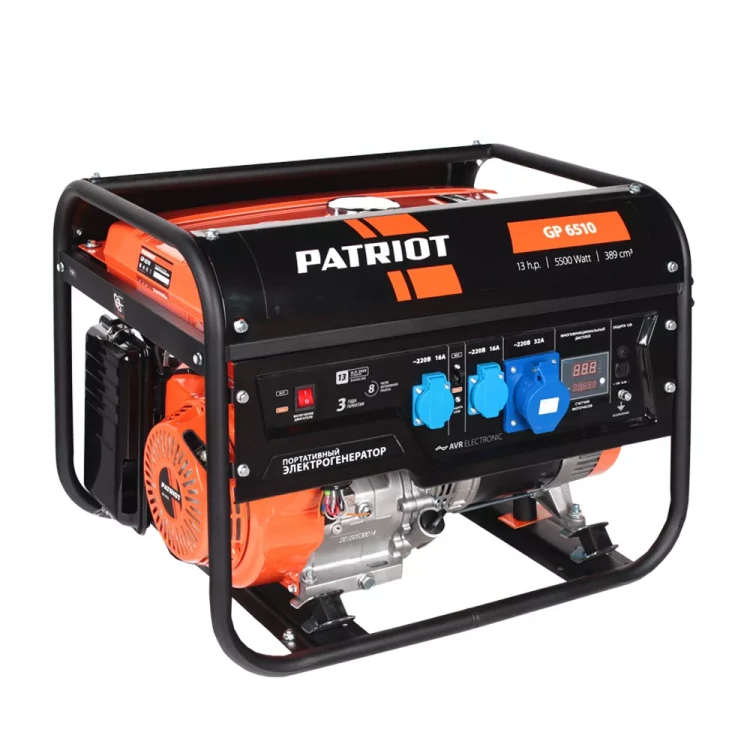 Генератор бензиновый PATRIOT GP 6510 купить в Кургане