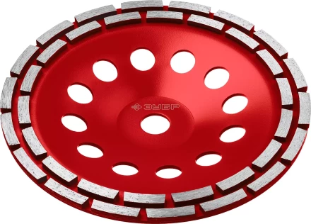 ЗУБР d 230 мм, двухрядная алмазная шлифовальная чашка (33376-230) купить в Кургане
