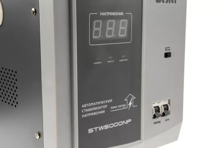 Стабилизатор напряжения WESTER STW5000NP купить в Кургане