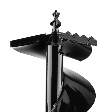 Шнек для грунта ER-300, диаметр 300 мм, длина 800 мм,соединение 20 мм, съемный нож Denzel 56010 купить в Кургане