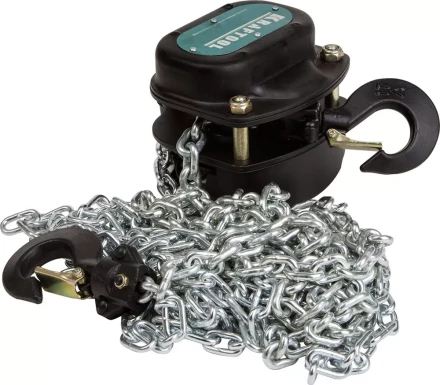 Таль цепная KRAFTOOL шестеренная, 1т / 3м 43087-1 купить в Кургане