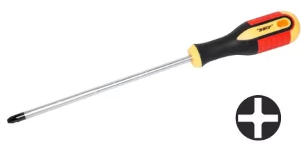 Отвертка крестовая РH№3х 200мм,трехкомп.рук1/12/120 19679 купить в Кургане