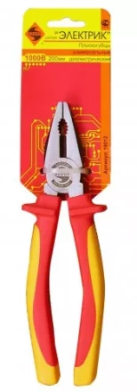 Плоскогубцы универс. диэлектрические 200мм 1/6/60 19012 купить в Кургане