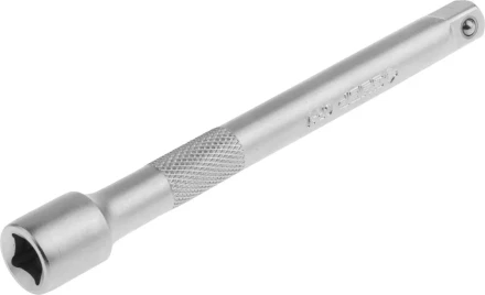 Удлинитель ЗУБР &quot;МАСТЕР&quot; для торцовых головок (1/4&quot;), Cr-V, хроматированное покрытие, 100мм 27722-100 купить в Кургане