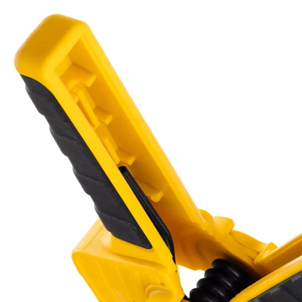 Струбцина клещеобразная Denzel, удлиненная 75 х 110 мм двухкомпонентные рукоятки, 20790 купить в Кургане