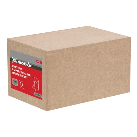 Зажим для системы выравнивания плитки Matrix СВП Ворота, 500 шт. в коробе 88118 купить в Кургане