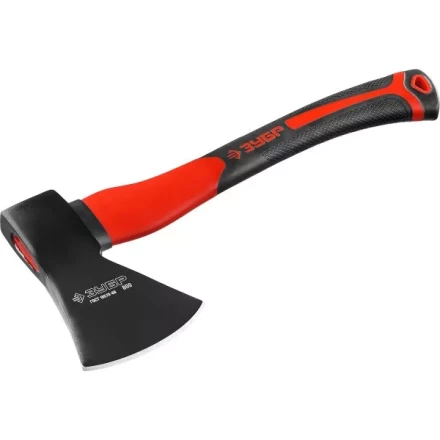 Топор ЗУБР &quot;МАСТЕР&quot; кованый с двухкомпонентной стеклопластиковой рукояткой, 0,8кг 2061-08 купить в Кургане