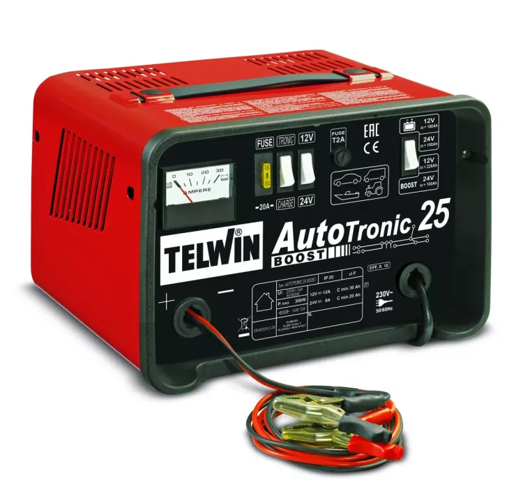 Зарядное устройство Telwin AUTOTRONIC 25 BOOST 230V 12V/24V купить в Кургане