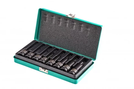 Набор ударных торцевых головок TORX 1/2&quot;,  в кейсе 8 шт Stels 13999 купить в Кургане
