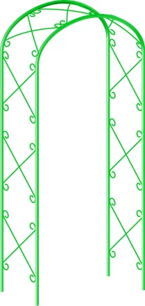 Арка садовая декоративная для вьющихся растений, 227х128см  PALISAD 69123 купить в Кургане