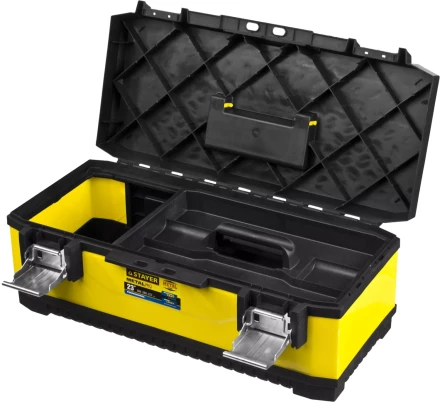 Ящик для инструмента &quot;METALPRO&quot; металлический, STAYER Professional 2-38011-21.5_z01 купить в Кургане