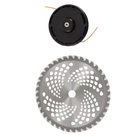 Триммер бензиновый DTL-33S, 33 см3, разъемная штанга, состоит из 2 частей Denzel 96262 купить в Кургане