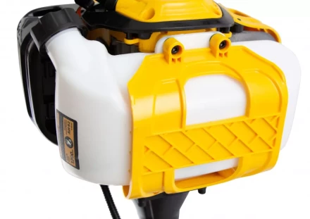 Триммер бензиновый DTL-33S, 33 см3, разъемная штанга, состоит из 2 частей Denzel 96262 купить в Кургане