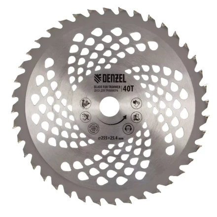 Триммер бензиновый DTL-33S, 33 см3, разъемная штанга, состоит из 2 частей Denzel 96262 купить в Кургане