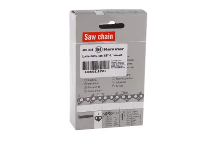 Цепь пильная HAMMER 3/8&#039;&#039;-1.1мм-46 купить в Кургане