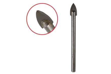 Сверло по плитке HAMMER Ф10х80мм (DR GL 10,0мм*80мм) купить в Кургане