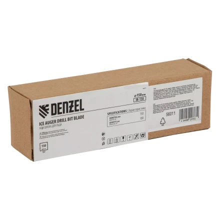 Нож шнека для льда IR-150, диаметр 150 мм, комплект 2 шт Denzel 56011 купить в Кургане